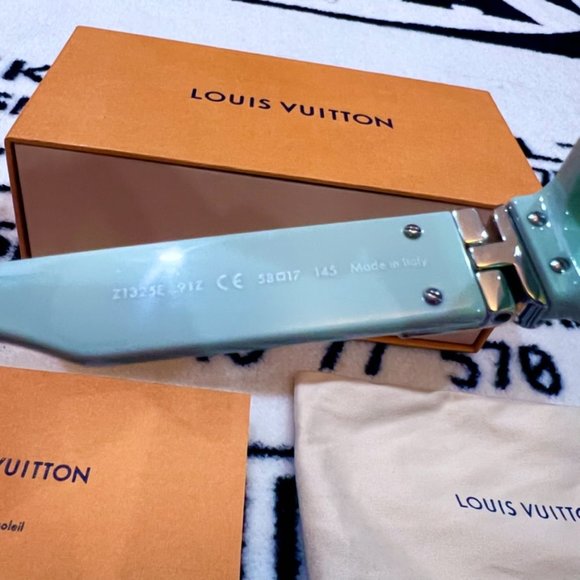 Louis Vuitton Limited Edition 1:1 Millionaire Zeiss Lens Sunglasses - Pale Green - Picture 8 of 14